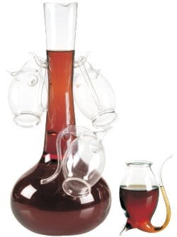 Port Decanter and Sipping Glasses Set -4336
