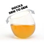 Whiskey Rockers Novelty Rocking Glasses