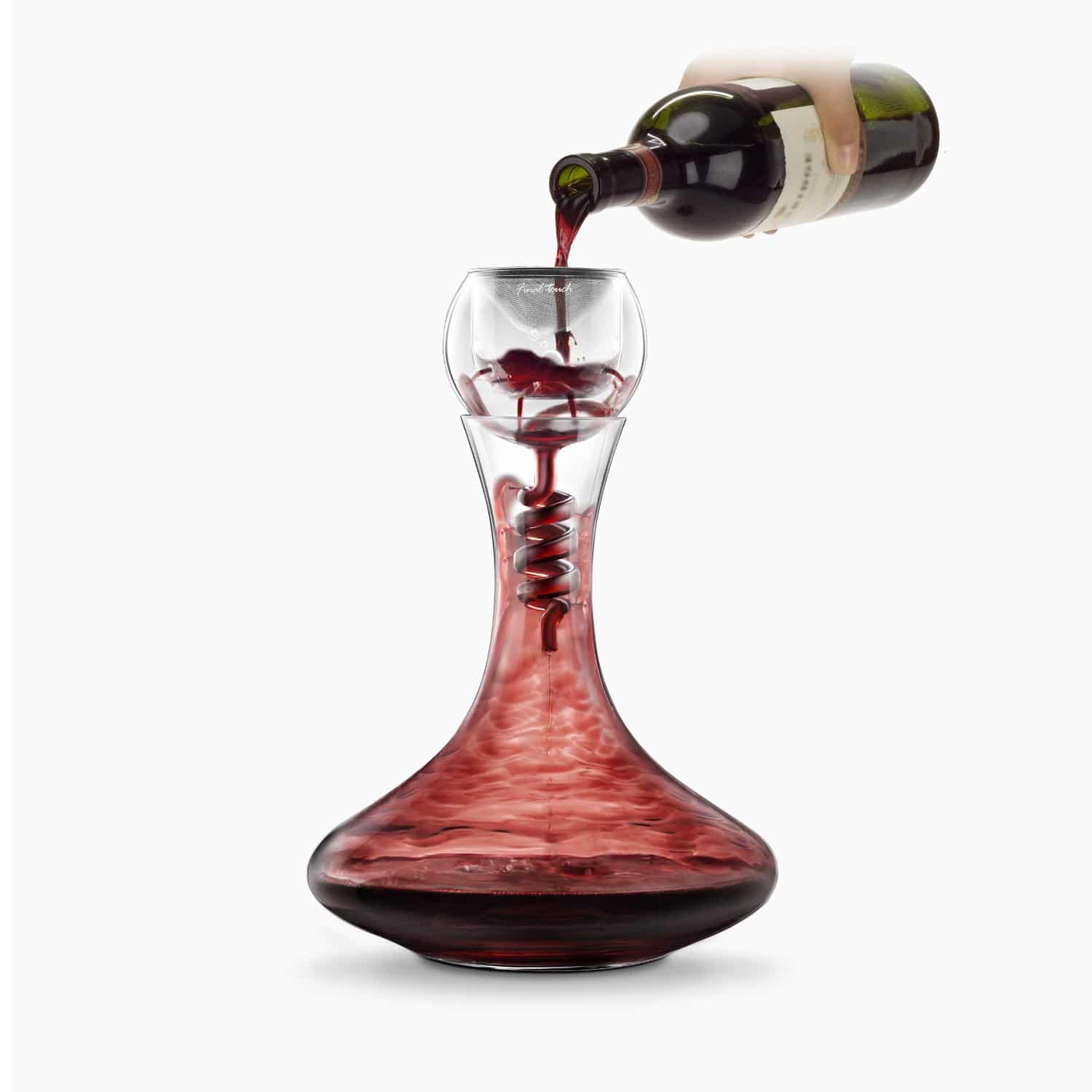 Final Touch Twister Wine Aerator Decanter -3657