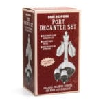 Port Decanter and Sipping Glasses Set