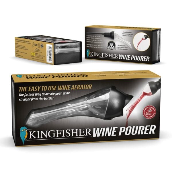 Kingfisher Wine Aerator Bottle Pourer