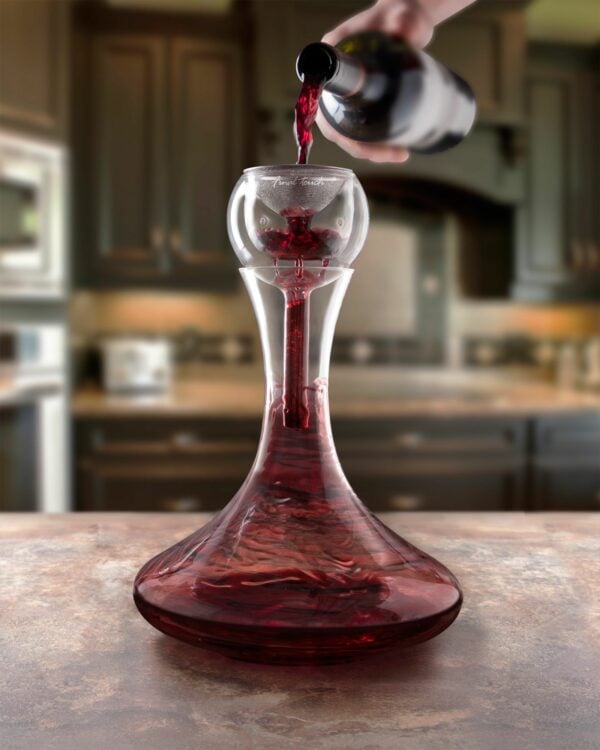 Wine Aerator & Glass Decanter Gift Set