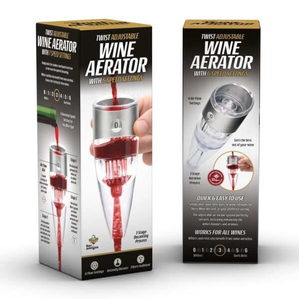 Twist Adjustable Red Wine Aerator