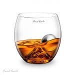 Final Touch On The Rock Whisky Glass Stainless Steel Ball & Tongs