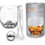 Final Touch On The Rock Whisky Glass Stainless Steel Ball & Tongs