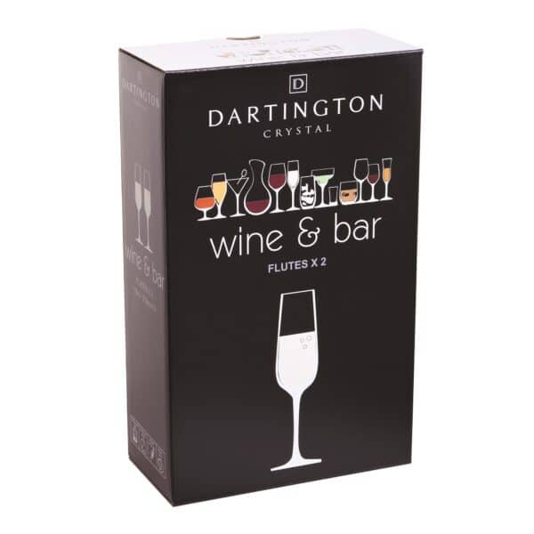 Dartington Crystal Bar Essentials Champagne Flutes