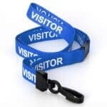 Pre-printed VISITOR Lanyard