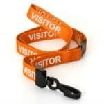 Pre-printed VISITOR Lanyard