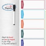 Magnetic Daily Planner whiteboard fridge