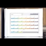 Calendar Magnetic Fridge Board 31 Day Planner