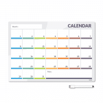 Calendar Magnetic Fridge Board 31 Day Planner