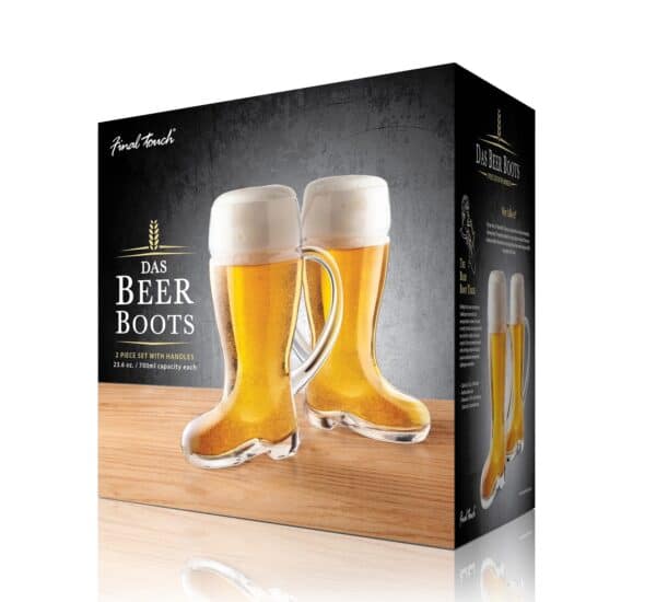 Das Beer Boot Beer Glasses gift box
