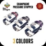 Pack of 3 Champagne Pressure Stoppers