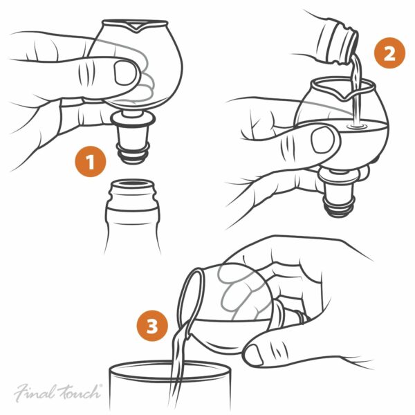 How to use the jigger and stopper for cocktails