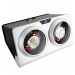 Time Tutelary Automatic Dual Watch Winder KA002 - Silver