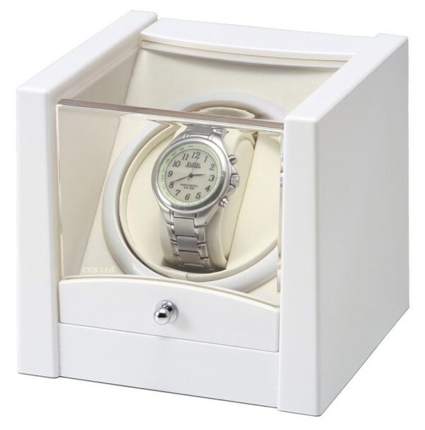 Time Tutelary Automatic Watch Winder KA079 - White