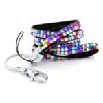 Bling ID Rhinestone Diamante Sparkly Lanyard Neck Strap