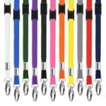 Premium Lanyard ID Neck Strap with Breakaway & Metal Clip