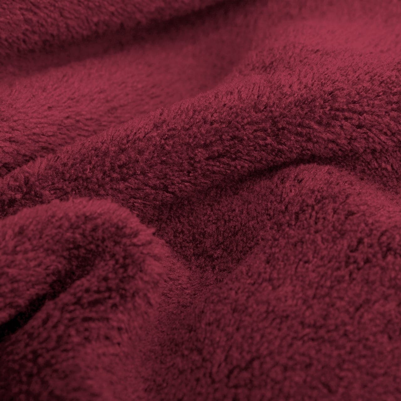 Snug-Rug DELUXE Blanket with Sleeves Mulberry Red