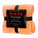 Snug-Rug PREMIUM Throw Blanket Mandarin Orange