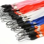 Plain Lanyard ID Neck Strap with Loop Clip