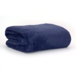 Snug-Rug DELUXE Blanket with Sleeves Navy Blue