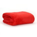 Snug-Rug DELUXE Blanket with Sleeves Red