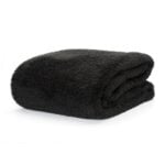Snug-Rug Sherpa Throw Blanket (Black)