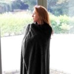 Snug-Rug Sherpa Throw Blanket (Black)