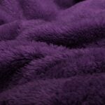 Snug-Rug Sherpa Throw Blanket (Purple)