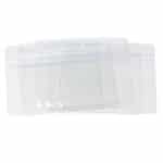 Expo ID Badge Card Plastic Pocket Holder Horizontal