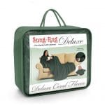 Green Snug-Rug DELUXE Blanket With Sleeves