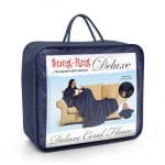Navy Blue Snug-Rug DELUXE Blanket With Sleeves
