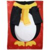 Snug-Rug Christmas Blanket - Penguin