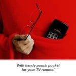Red Snug-Rug DELUXE Blanket With Sleeves