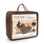Chocolate Snug-Rug DELUXE Blanket With Sleeves