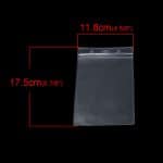 Vertical A6 ID Badge Card Holder Plastic PVC Wallet 17.5cm x 11.8cm