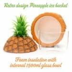 Retro Pineapple Ice Bucket (1500ml) Insulated