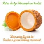 Retro Pineapple Ice Bucket (1500ml) Insulated