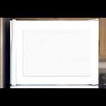 Blank A3 Dry Wipe Magnetic Whiteboard Fridge Board