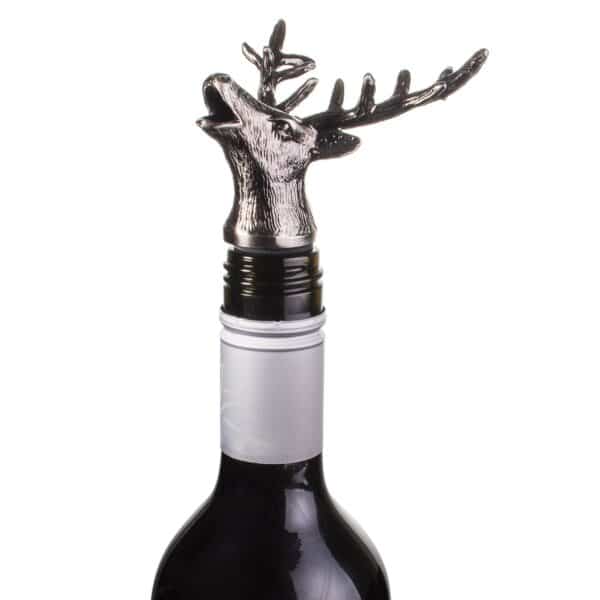 Stag Wine Bottle Stopper and Pourer