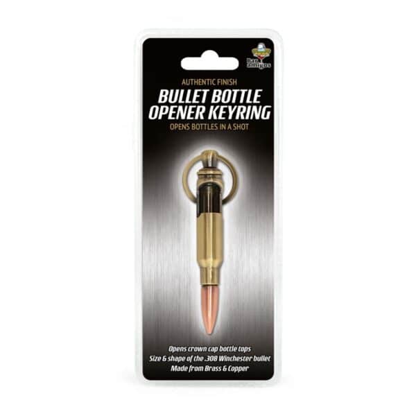 Novelty Bullet Bottle Opener Key Ring