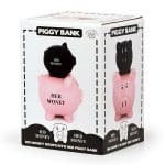 His and Hers Ceramic Piggy Bank box