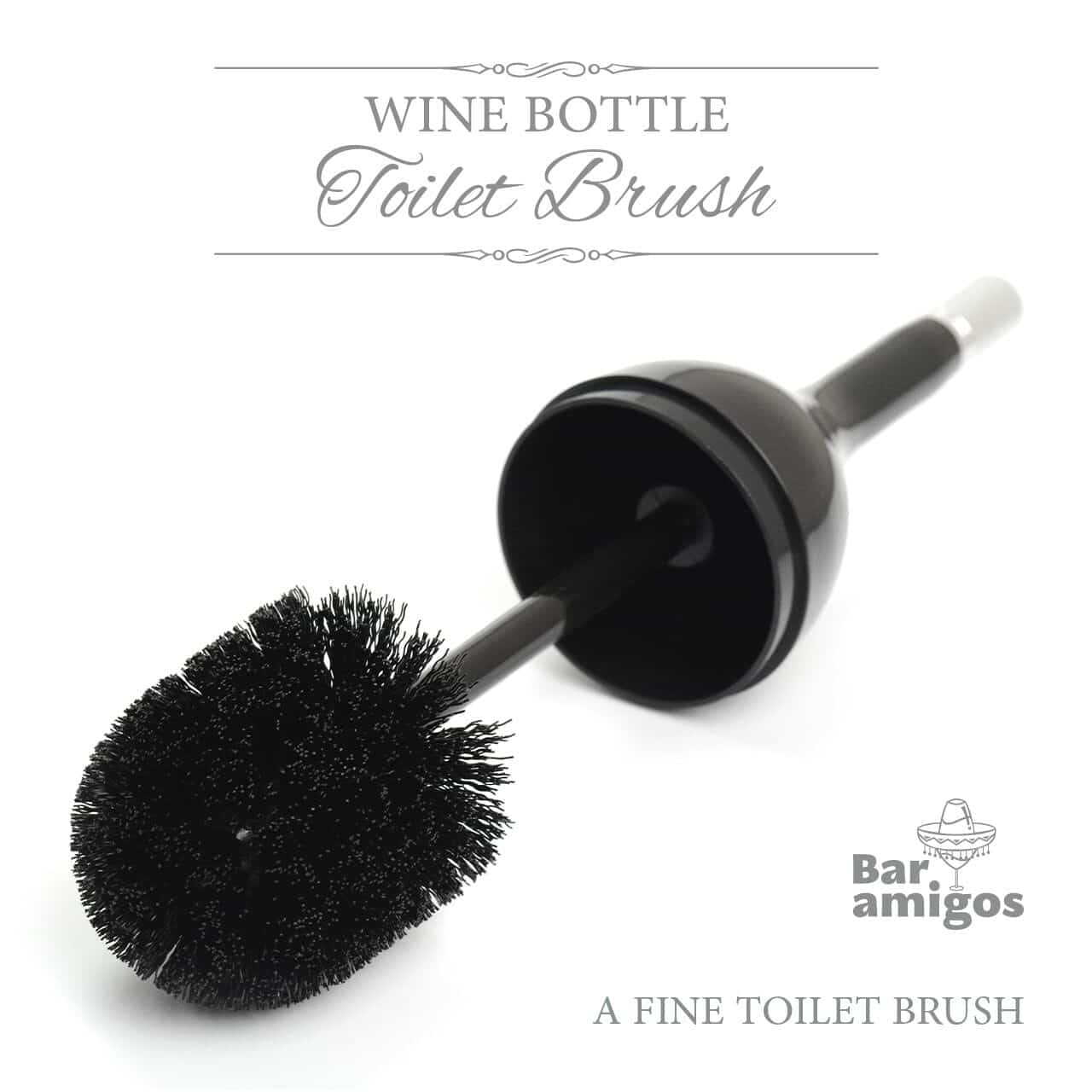 Wine Bottle Toilet Brush 6
