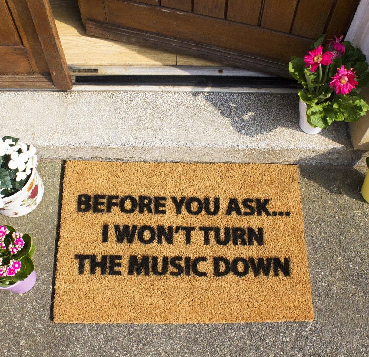 Loud Music Novelty Welcome Doormats By CKB LTD