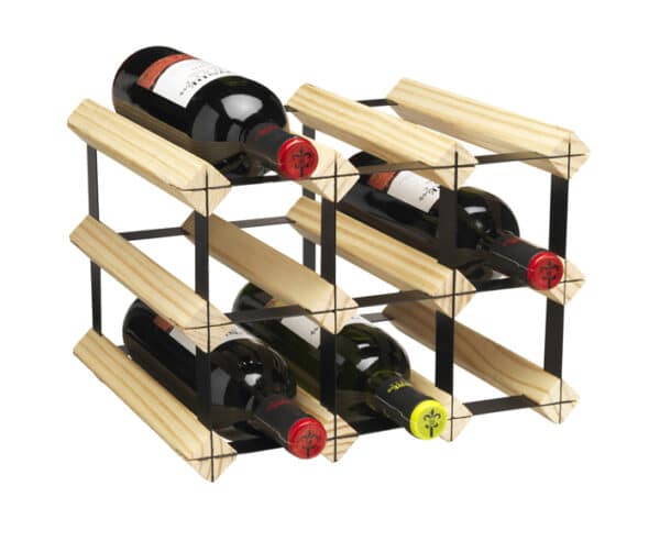 9 bottle wine rack