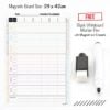7 Day Family Planner Magnetic Fridge Memo Board