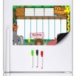 Jungle Reward chart for a fridge