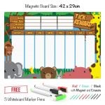 Jungle Reward chart for a fridge