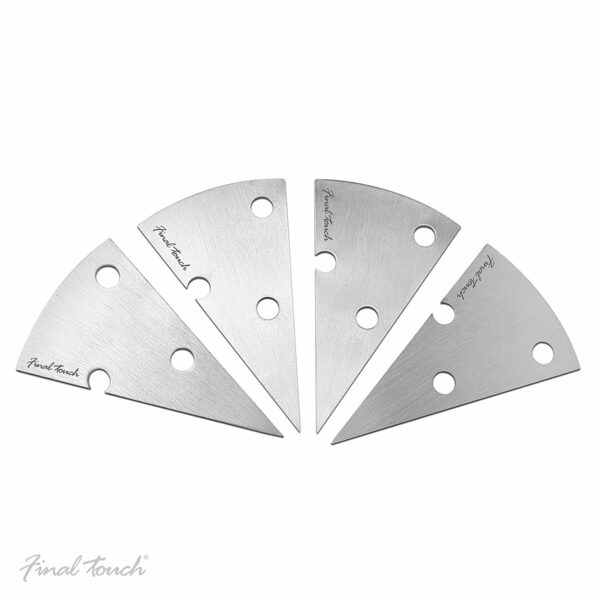 Stainless Steel Cheese Markers set of 4